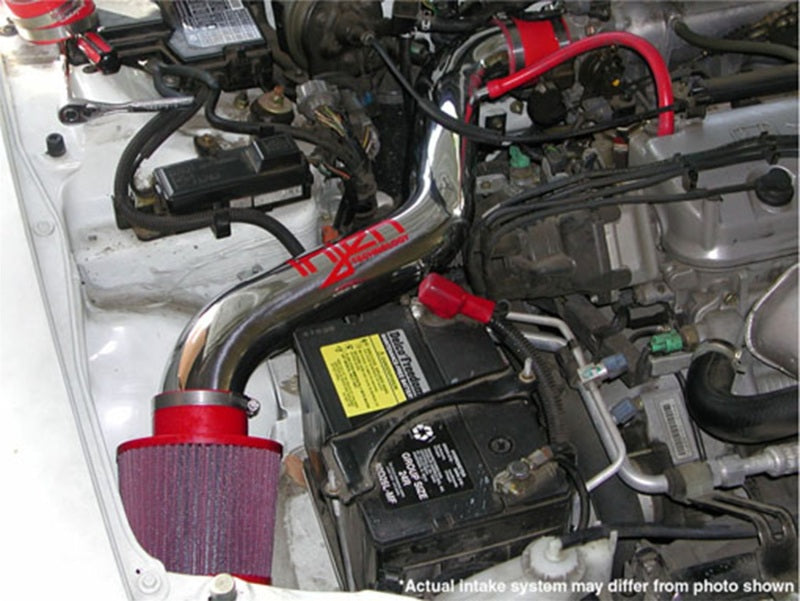 Injen High - Performance 94 - 97 Honda Accord 2.2L 4Cyl Black Short Ram Air Intake for Serious Horsepower Boost