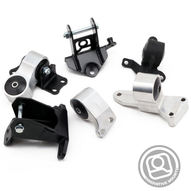 Innovative 2006 - 2011 Honda Civic Si K - Series Manual Replacement Billet Mount Kit with Unique Vibration - Minimizing Feature