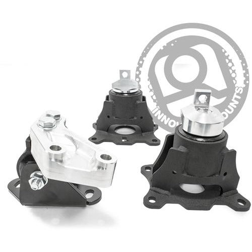 Innovative 2003 - 2007 Honda Accord V6 / 2004 - 2008 Acura TL / 2010 - 2014 Acura TSX V6 Replacement Mount Kit for J - Series V6 Engines (Manual & Automatic)