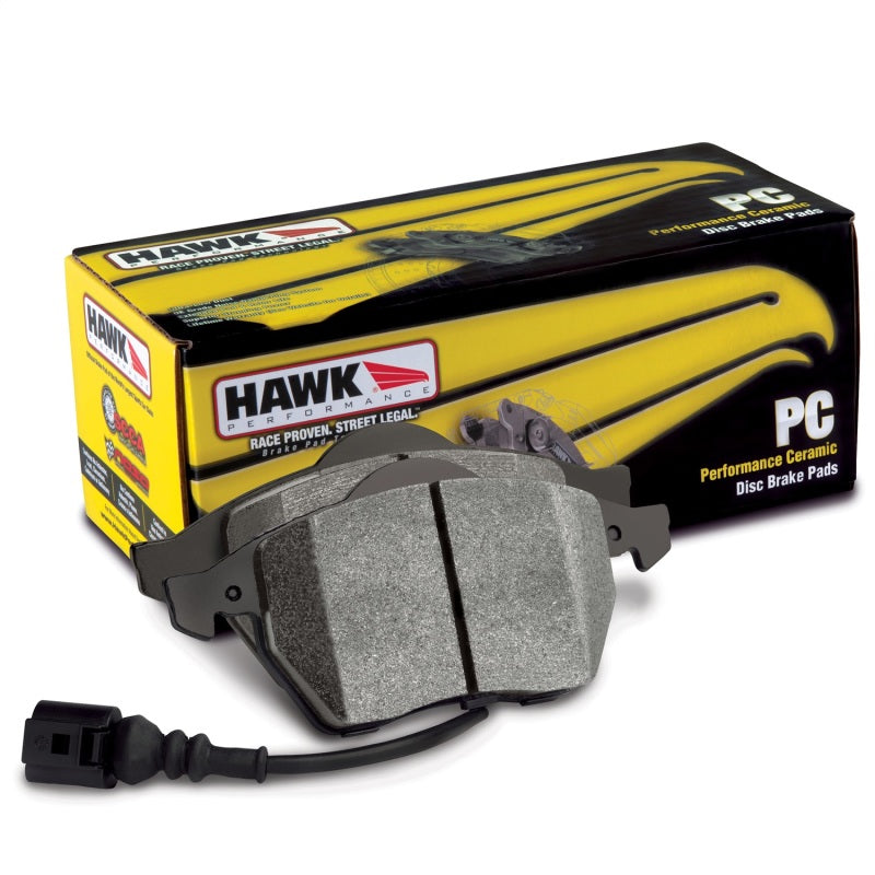 Hawk High-Performance Ceramic Front Brake Pads for 2015 - 2019 Ford Mustang Shelby GT350/GT350R and More