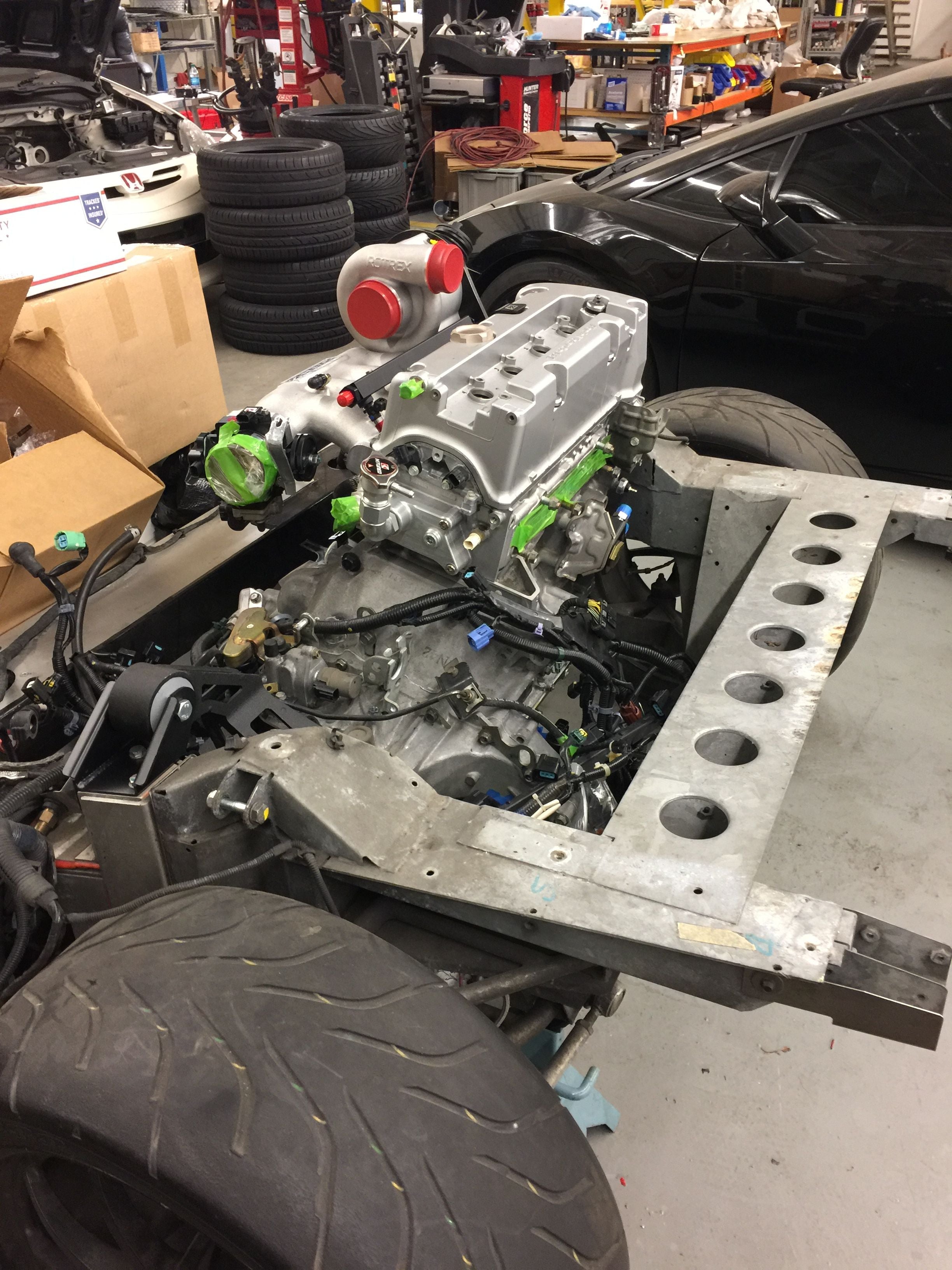Innovative 2005 - 2012 Lotus Elise/Exige K - Series Manual Conversion Engine Mount Kit with Lifetime Warranty
