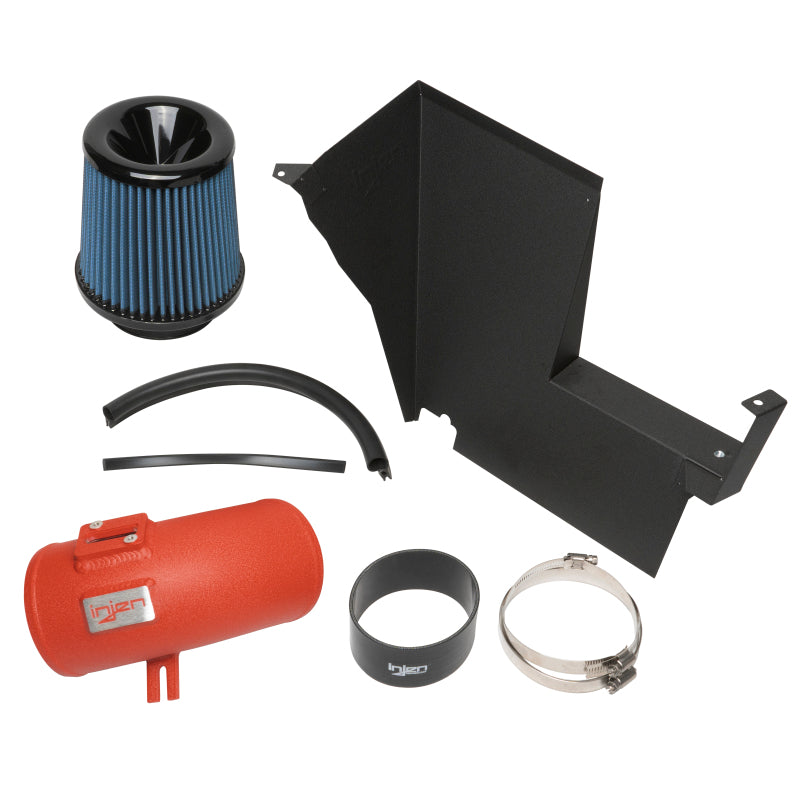 Injen High - Performance 2020 - 2025 BMW M Series SP Short Ram Air Intake System with Wrinkle Red Finish