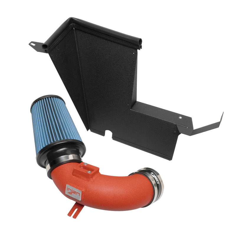 Injen 21 - 22 Toyota Supra 2.0L 4 Cyl. High - Performance SP Short Ram Air Intake System in Wrinkle Red
