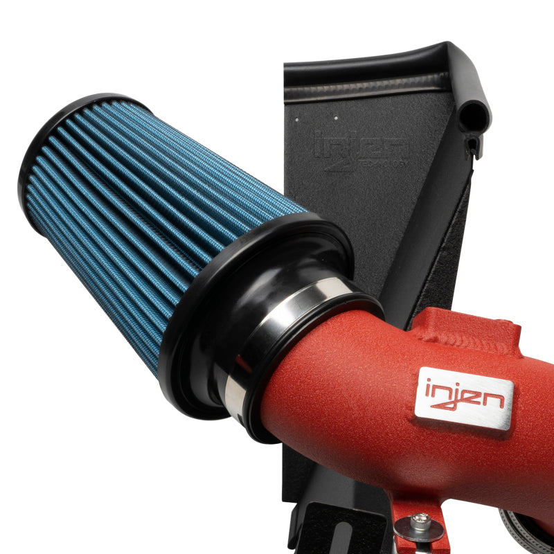 Injen 21 - 22 Toyota Supra 2.0L 4 Cyl. High - Performance SP Short Ram Air Intake System in Wrinkle Red