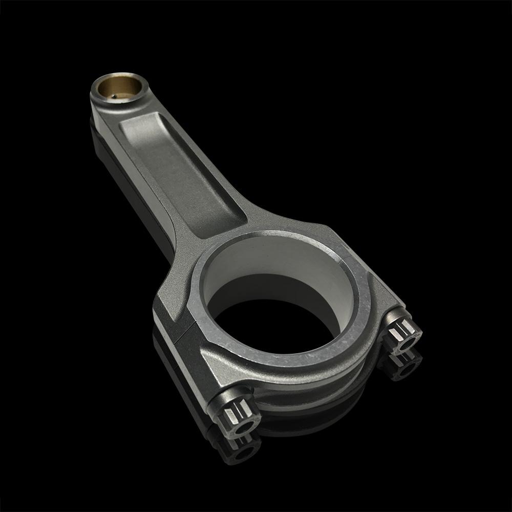 BC6106 - High-Performance Mitsubishi/DSM 4G63 2nd Gen/7 Bolt I-Beam Extreme Connecting Rods with ARP Custom Age 625+ Fasteners
