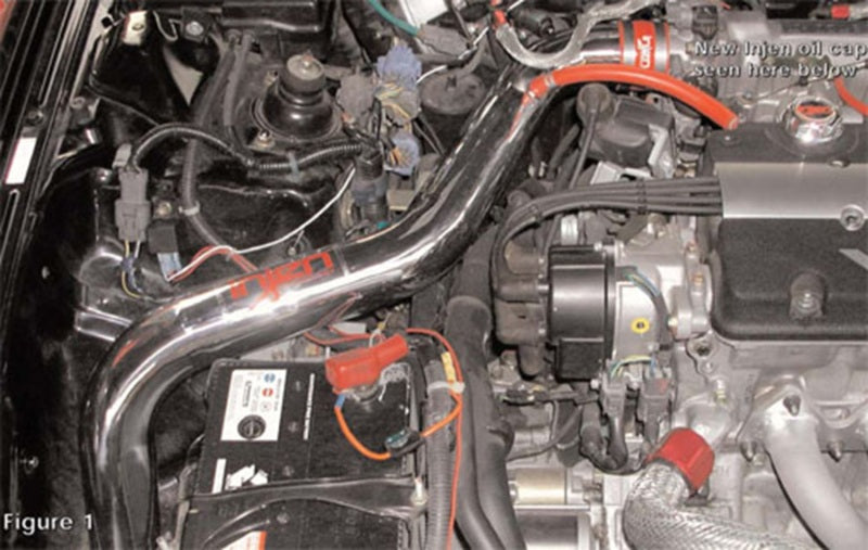 Injen RD Series Polished Cold Air Intake for 1997 - 2001 Honda Prelude & 2002 - 2004 Mitsubishi Lancer