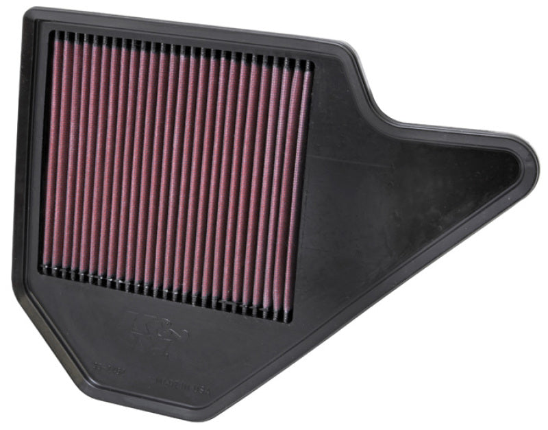 K&N High-Flow Replacement Air Filter for 2011 - 2020 Chrysler Town & Country, Dodge Grand Caravan, and 2011 - 2014 VW Routan