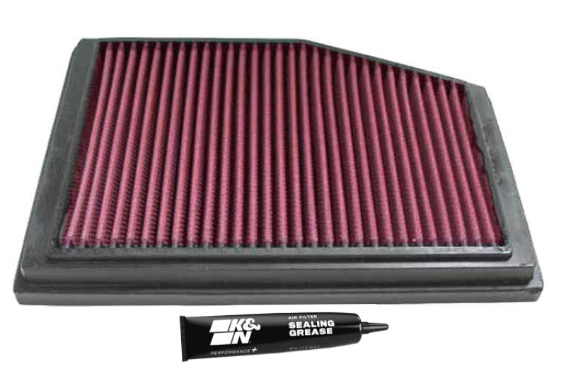 K&N High-Performance Replacement Air Filter for PORSCHE BOXSTER 2.5L H6 (1996 - 1999), 2.7/3.2L H6 (1999 - 2004)