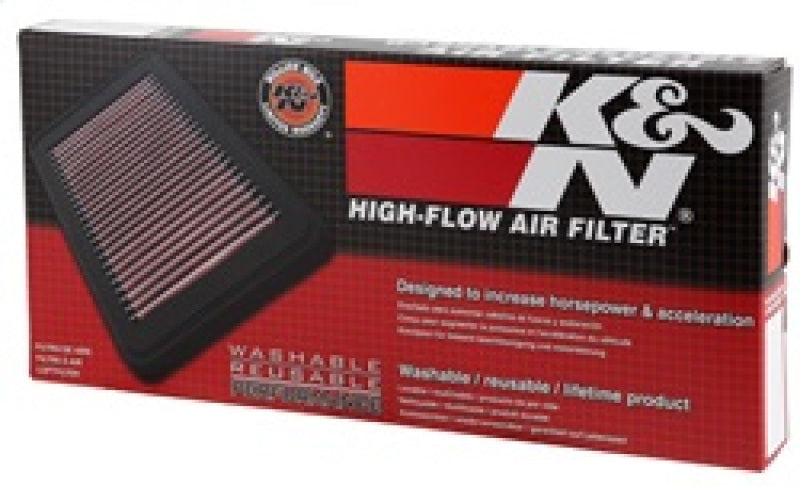 K&N High-Flow Replacement Air Filter for CHEVROLET CORVETTE 5.7L F/I (1985 - 1989): Boost Horsepower & Airflow