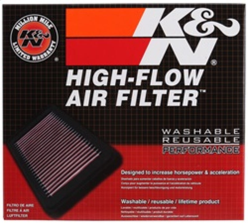 K&N High-Flow Replacement Air Filter for Land Rover Range Rover 4.0/4.6L (1997 - 2002) and Discovery 4.0/4.6L (1999 - 2004)