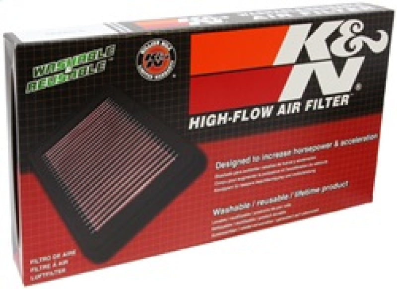 K&N High-Performance Replacement Air Filter for JEEP WRANGLER 2.5L & 4.0L with Fuel Injection