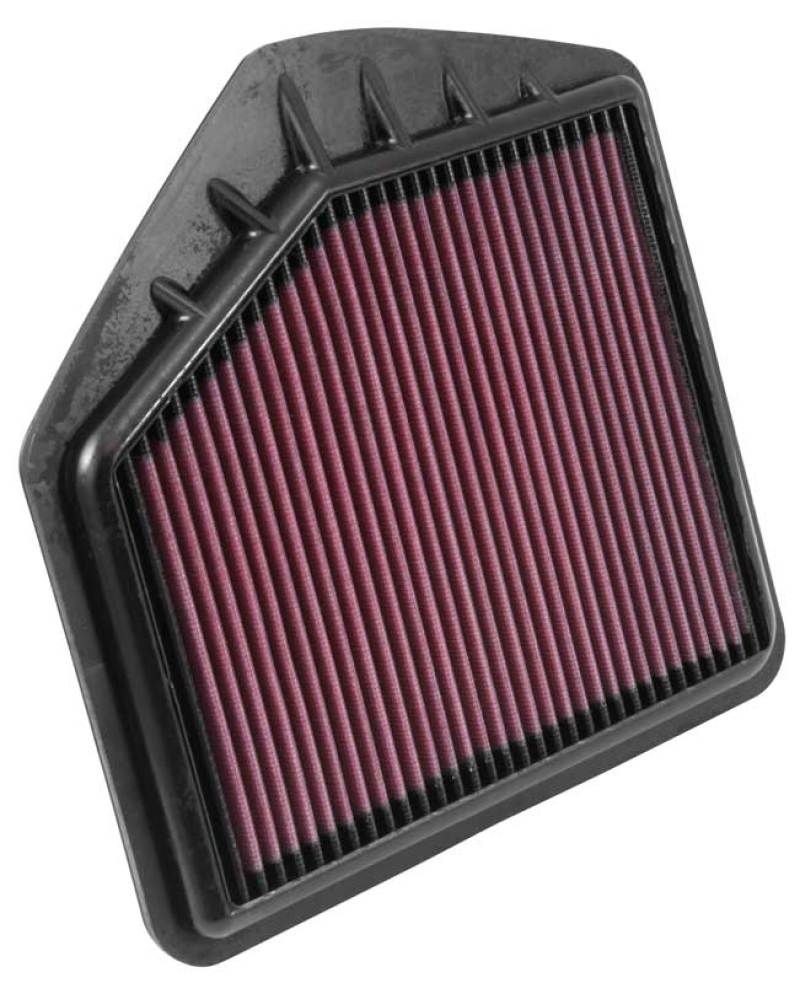 High-Performance K&N Replacement Panel Air Filter for 2015 Hyundai Genesis Sedan 5.0L V8 (Right) - Boost Horsepower & Improve Airflow