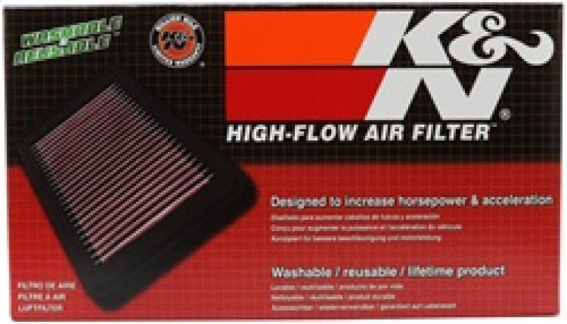 K&N High-Performance Replacement Air Filter for JEEP WRANGLER 2.5L & 4.0L with Fuel Injection