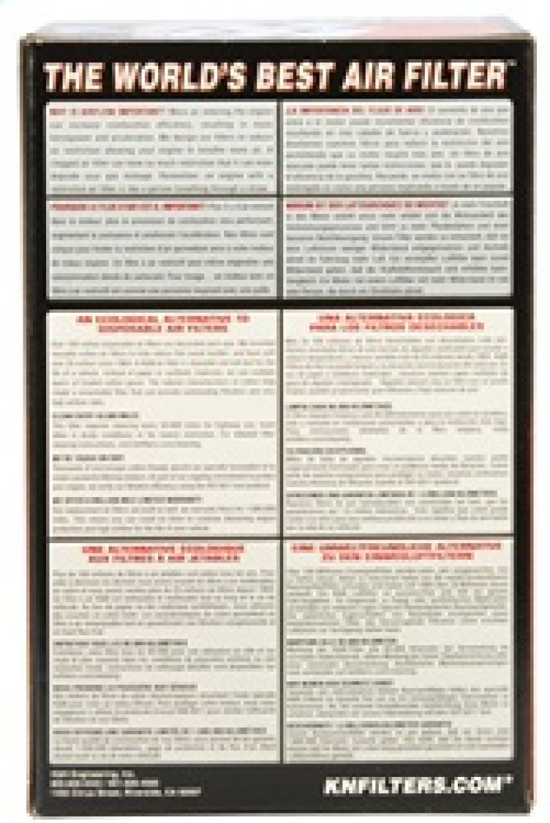 K&N High-Performance 1993 - 2009, 2012 - 2023 Honda XR650L Air Filter for Off - Road Adventures