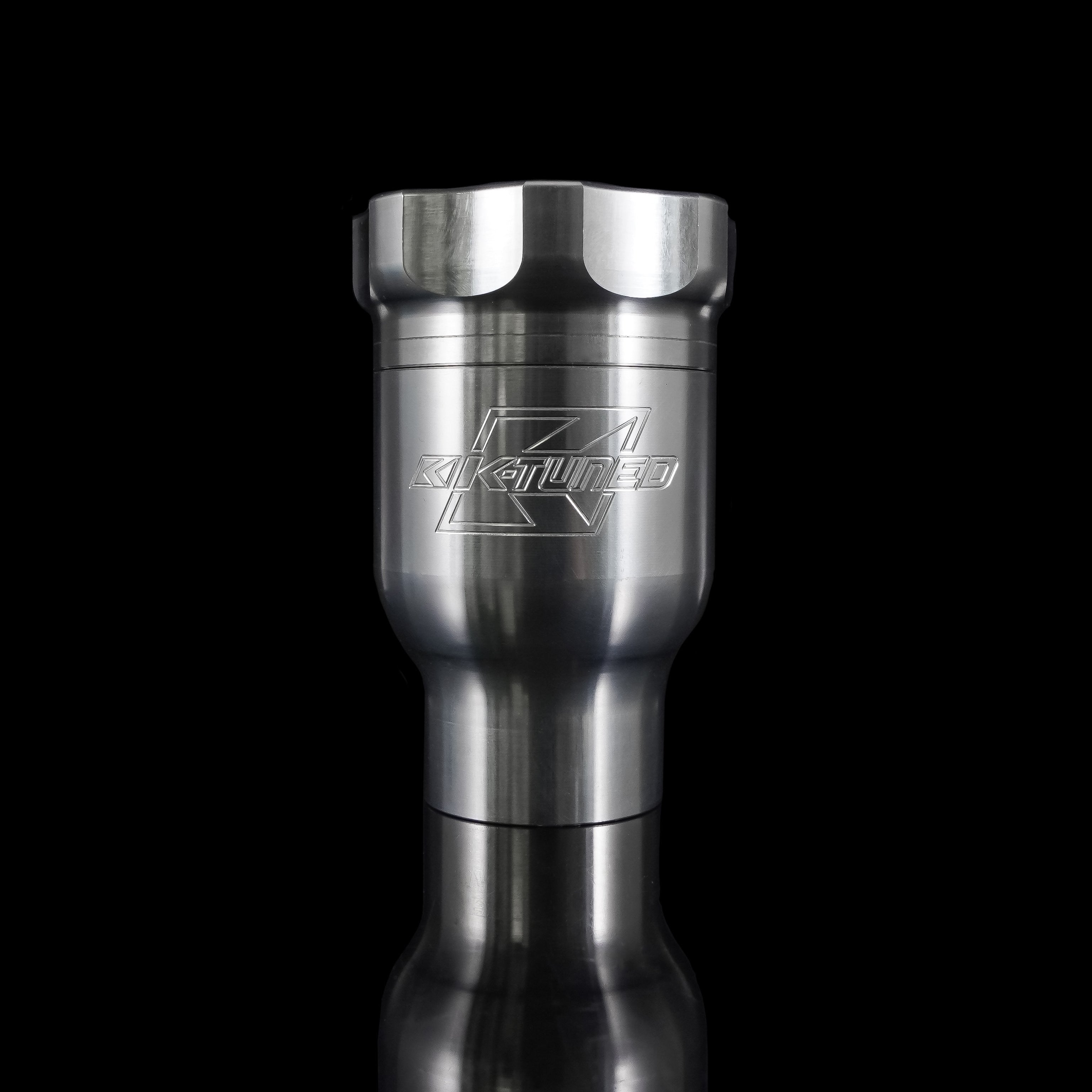 K-Tuned High - Performance CMC Remote Mount Reservoir in 1/4' Hose, 3AN, or 4AN Sizes