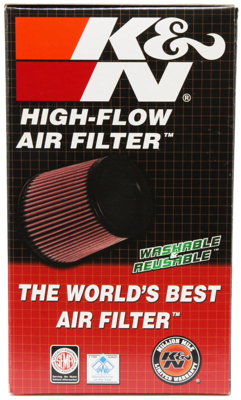 K&N High-Performance Oval Air Filter - 8-7/8in L 5-1/4in W 6in H for Enhanced Horsepower