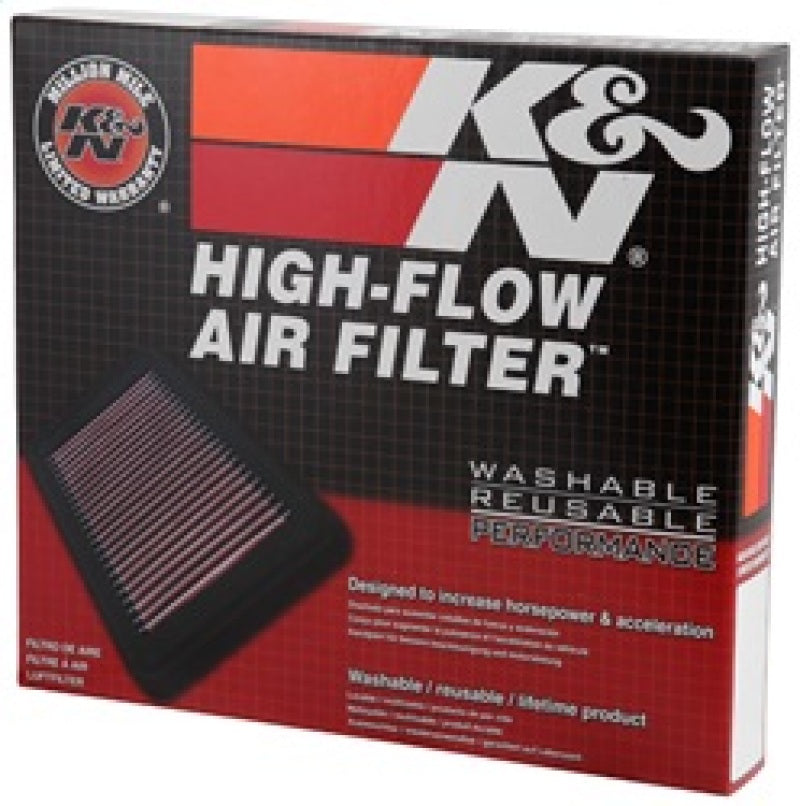 K&N High-Flow Replacement Air Filter for Land Rover Range Rover 4.0/4.6L (1997 - 2002) and Discovery 4.0/4.6L (1999 - 2004)