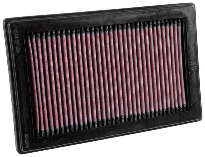 K&N High-Flow Replacement Panel Air Filter for 2015 - 2020 Mercedes Benz Models (C250 2.0L L4 and More)