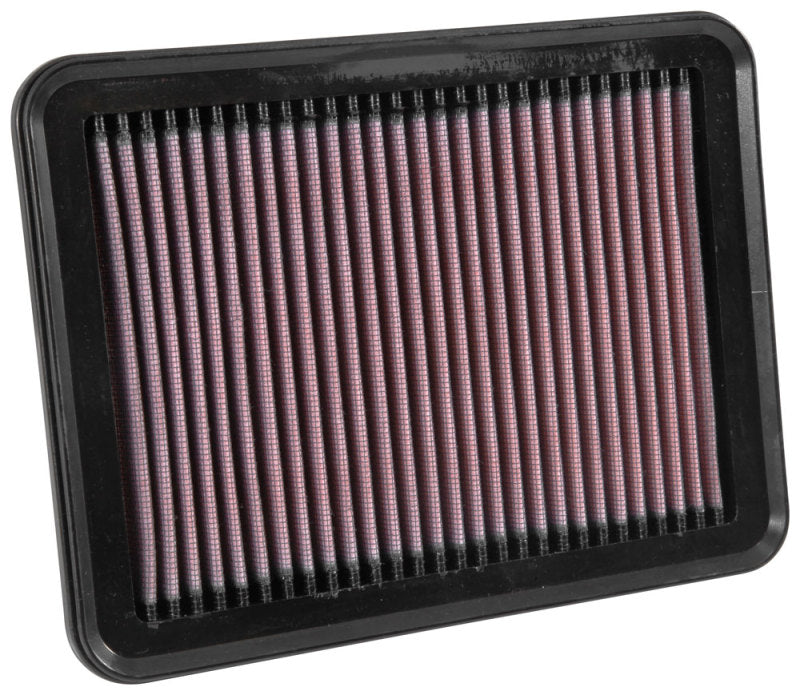K&N High-Flow Replacement Panel Air Filter - Ideal for 2016 Mazda 2 1.5L L4, Scion iA, and Toyota Yaris Models