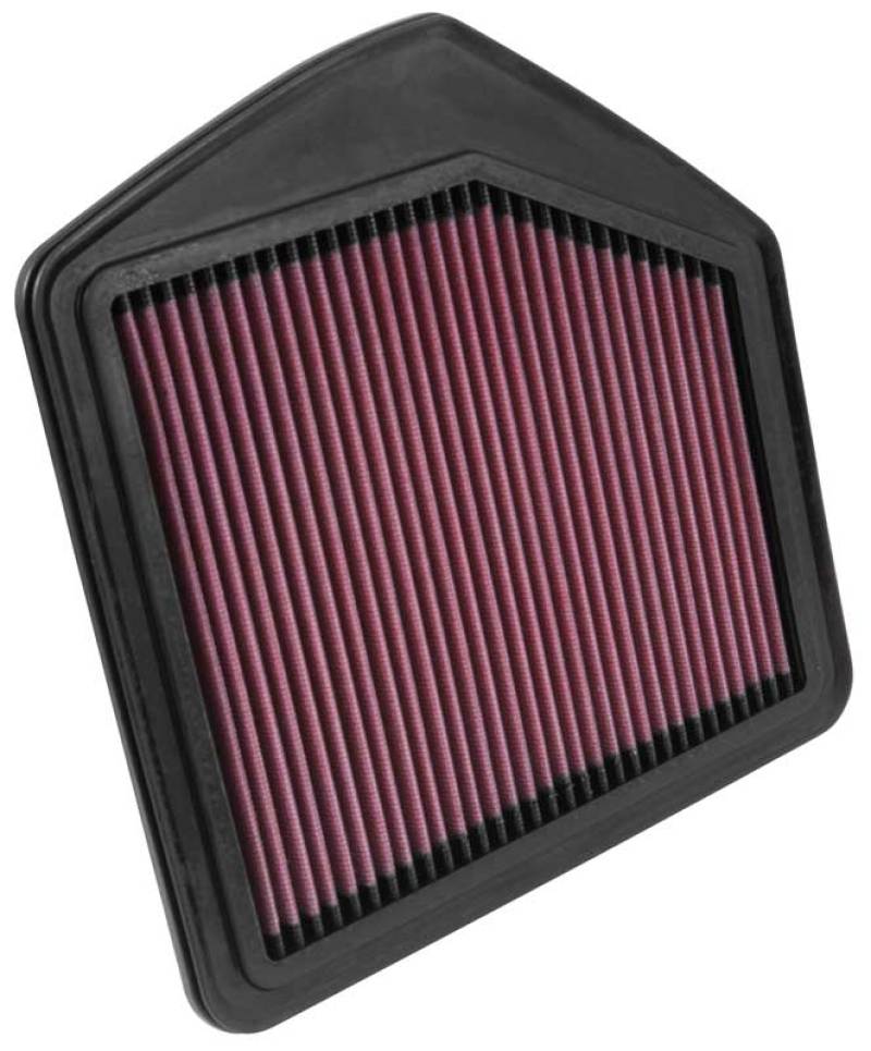 High-Performance K&N Replacement Panel Air Filter for 2015 Hyundai Genesis Sedan 5.0L V8 (Right) - Boost Horsepower & Improve Airflow