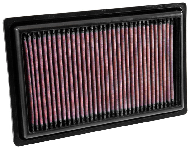 K&N High-Flow Replacement Panel Air Filter for 2015 - 2020 Mercedes Benz Models (C250 2.0L L4 and More)