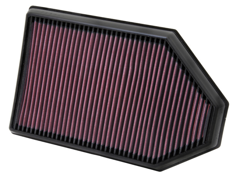 K&N High-Flow Replacement Air Filter for 2011-2023 Chrysler 300/300C, Dodge Challenger 3.6L/5.7L/6.4L, and Dodge Charger 3.6L/5.7L