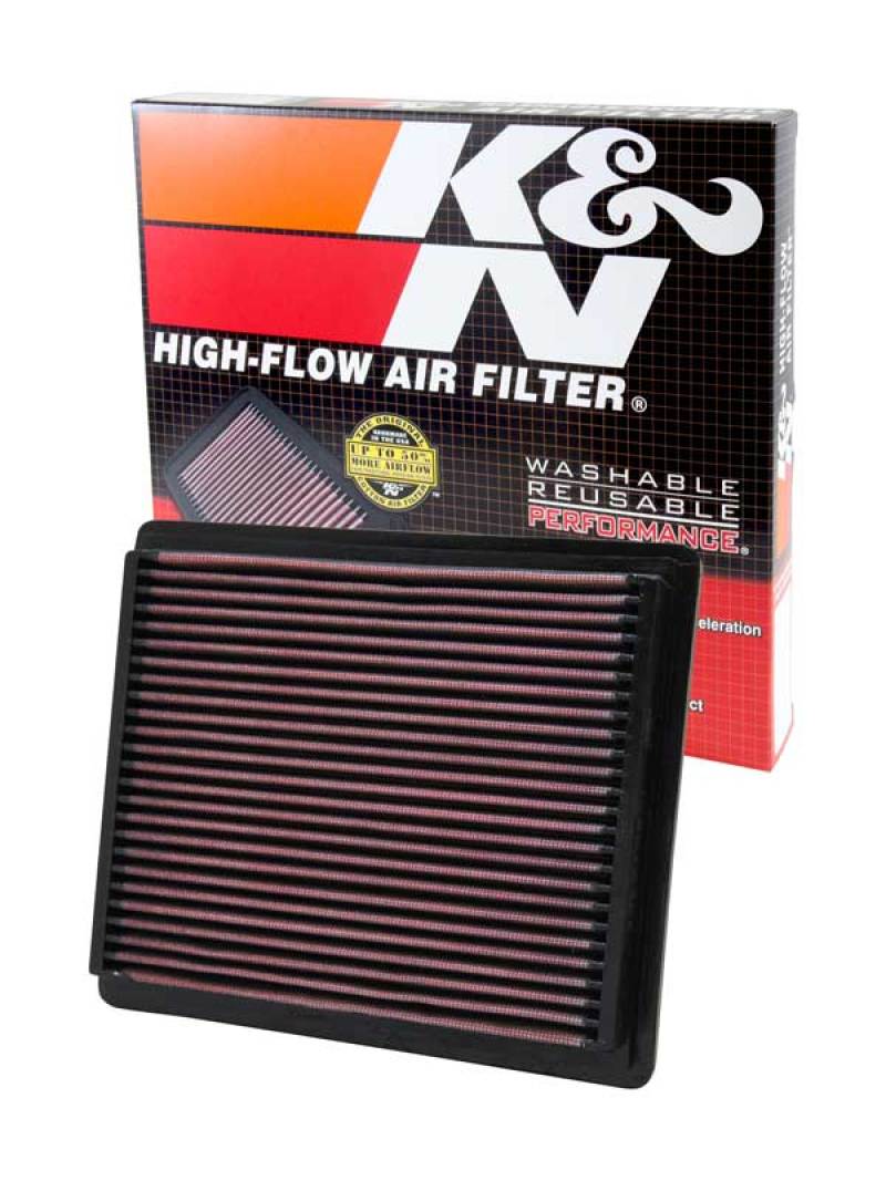 K&N High-Performance Drop-In Air Filter for Ford and Mazda Vehicles