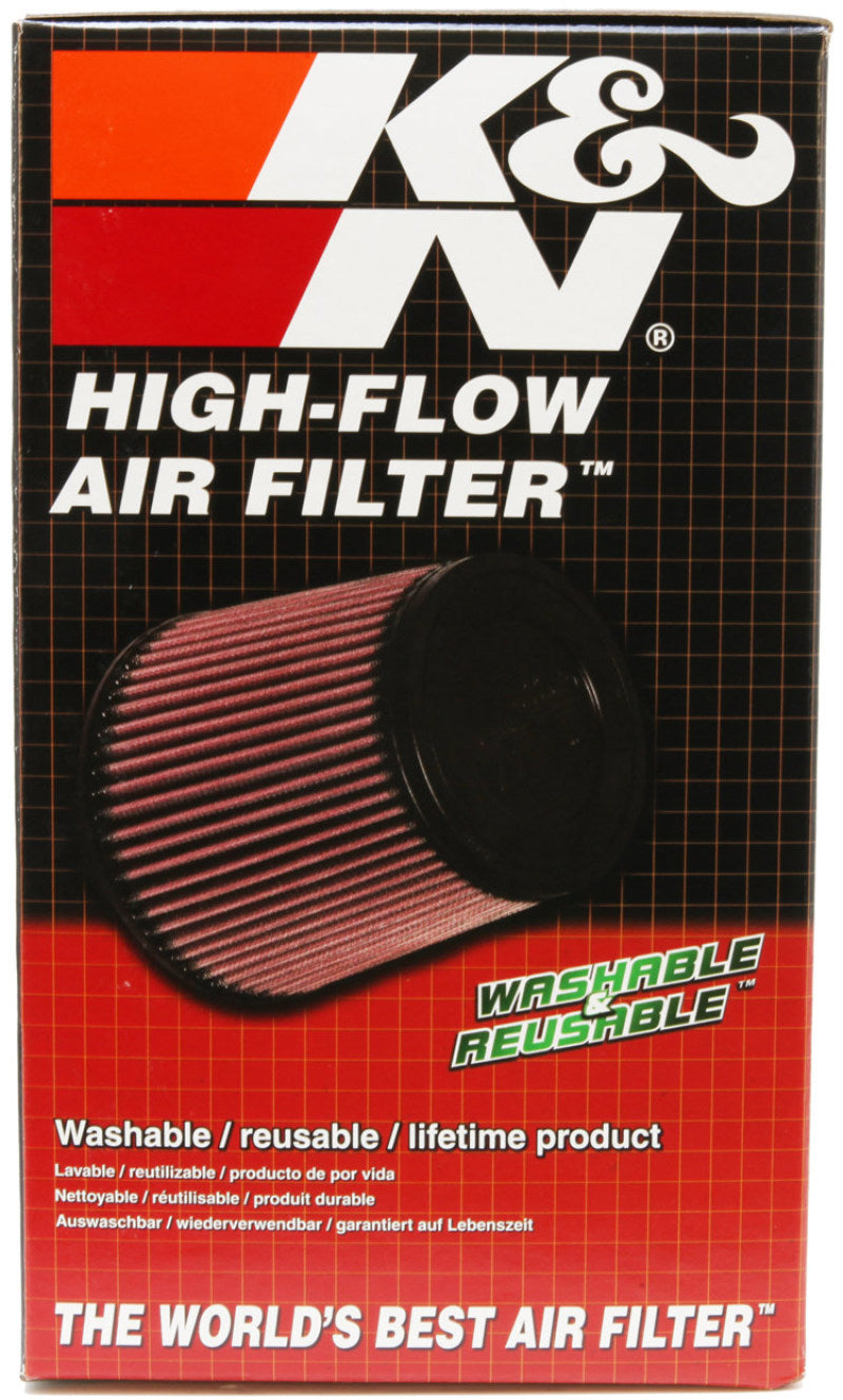 K&N High-Performance Oval Air Filter - 8-7/8in L 5-1/4in W 6in H for Enhanced Horsepower