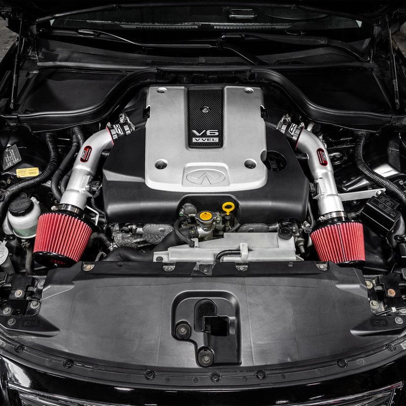 DC Sports High-Performance Dual Short Ram Intake for Infiniti 2007 - 2008 G35, 2008 - 2013 G37, and 2014 - 2015 Q50